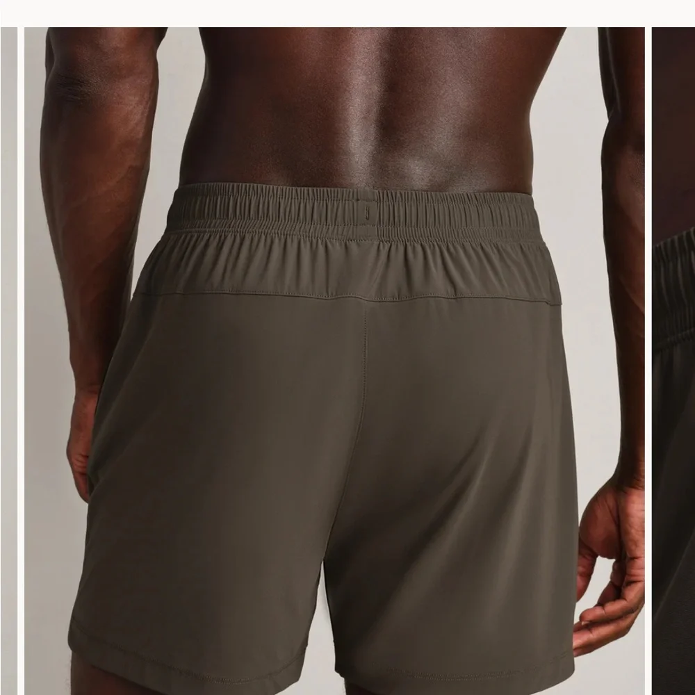 Rhone Mens Medium, 5" Pursuit Short - Unlined, cafe Noir color - Picture 4 of 6